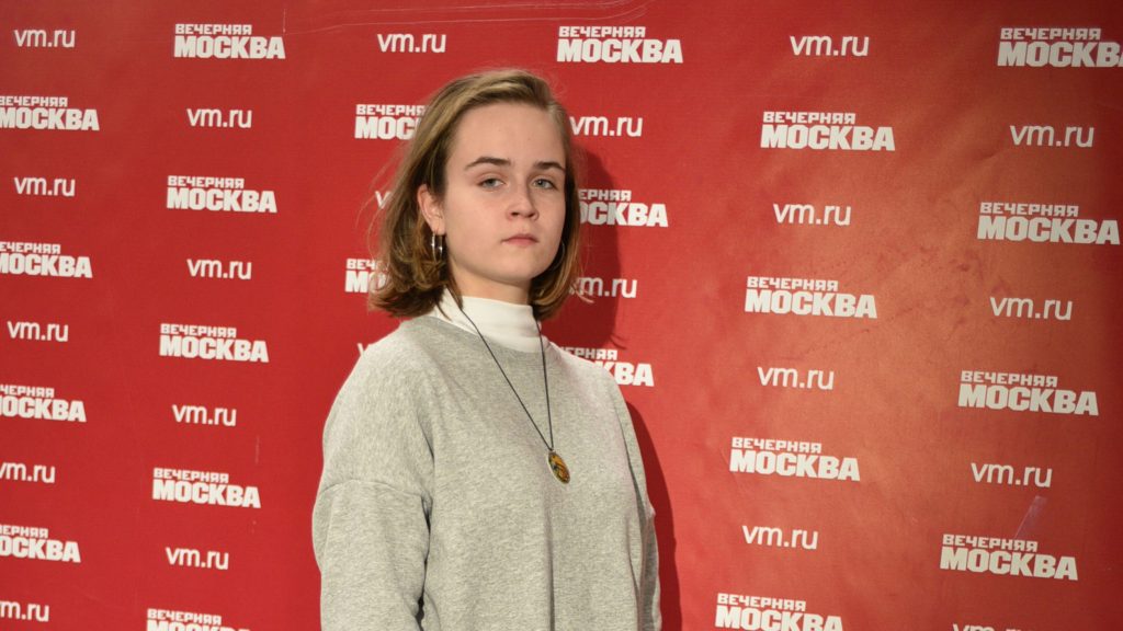 Мария Хохлова, юный корреспондент «Вечерней Москвы»