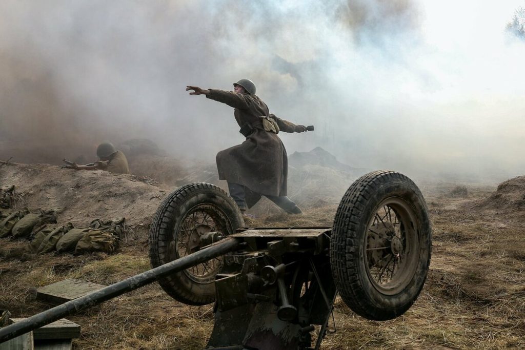 Кадр из фильма «Подольские курсанты» / 2022 год
