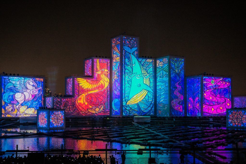 Открытие фестиваля «Круг света» на Гребном канале. Фото: Наталья Феоктистова