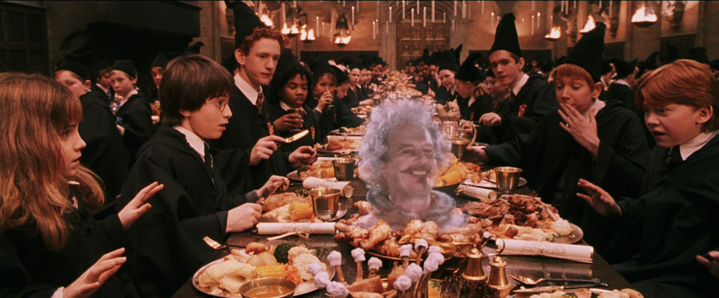 Кадр из фильма «Гарри Поттер и философский камень», 2001