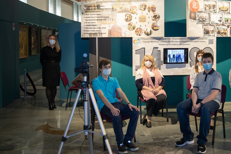 Восемь московских школ представили уникальные выставки в Музее Победы в 2020 году